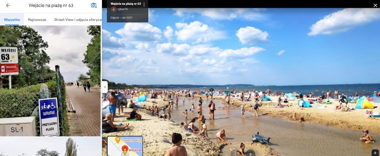 Apartament 2 Pokoje W Gdansku Blisko Morza 1500 M Do Plazy Экстерьер фото